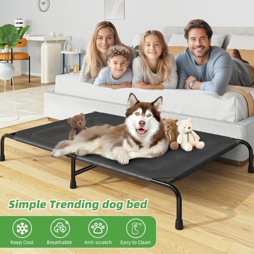 Simple Trending Raised Dog Bed for Extra Large Dogs, XL Dog Cot - Image 2