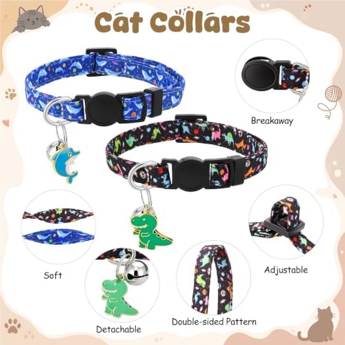 2 Pack Cat Harness and Leash, Escape Proof Adjustable Kitten Harness - Image 5