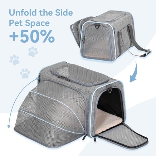 Petsfit Large Expandable Cat Carrier - Image 4