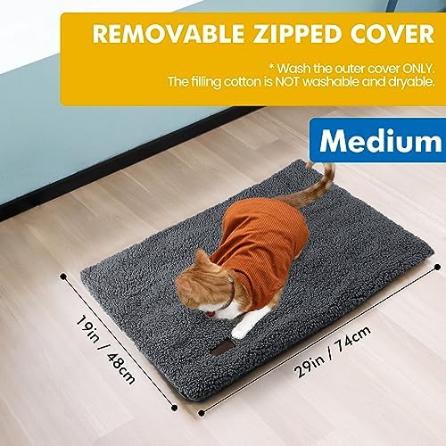 Mora Pets Self Warming Cat Bed Self Heating Cat Dog Mat Pet Pad Extra Warm - Image 5