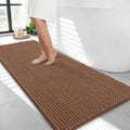 OLANLY Thick Chenille Bathroom Runner Rugs 44x24, Absorbent Bath Mat by OLANLY