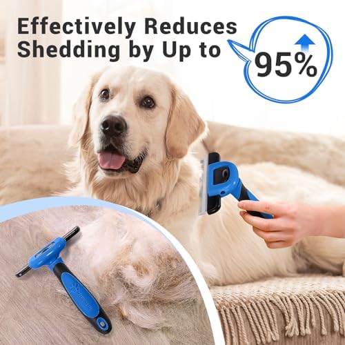 MIU COLOR Pet Grooming Brush, Deshedding Tool - Image 3