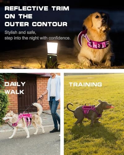 Dog Harness, Tactical No Pull for Small Sized Dog - Image 4
