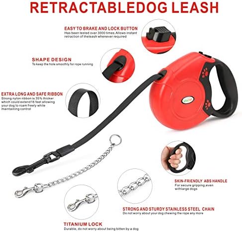 Idepet Heavy Duty Retractable Dog Leash - Image 3