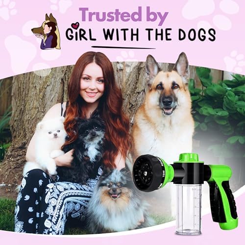 Girl With The Dogs Pet Wash Soap & Shampoo Dispenser & Hose Sprayer Nozzle - Image 2
