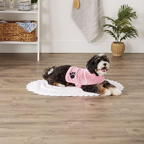 Bone Dry Embroidered Microfiber Pet Robe - Image 5