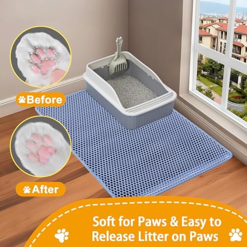 Cat Litter Mats-Extra Large 47''x36'' Litter Catcher Mat - Image 5