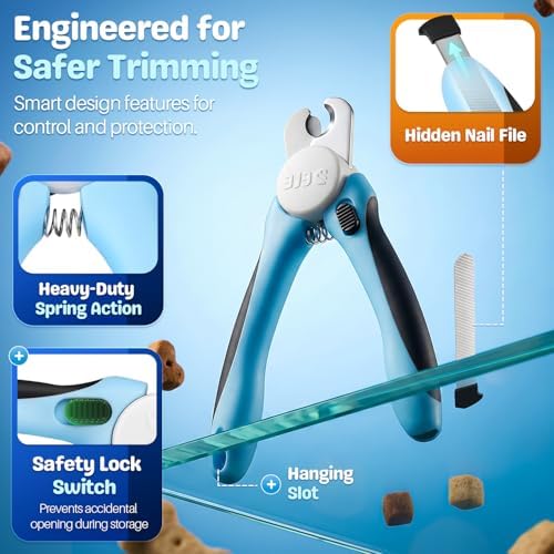 Flexzion Dog Nail Clippers and Cat Nail Trimmer - Image 6
