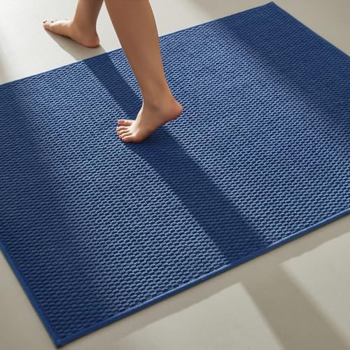 TYUU Large Bathroom Rugs Non Slip Washable Bath Rugs Super Absorbent Bathroom by TYUU