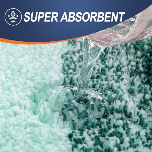OLANLY Bathroom Rugs Mat 36x24, Extra Soft Absorbent Microfiber Bath Rugs - Image 3