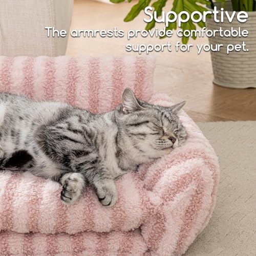 Hollypet Cat Bed Small Dog Orthopedic Couch Beds - Image 4