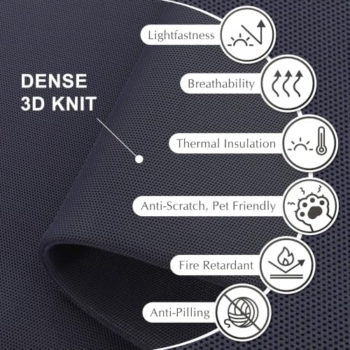 DECOLAB Standing Room Divider, Movable Partition Separator 29"x65" - Image 5