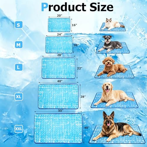 Dog Cooling Mat, Arc-Chill Cooling Fiber Self-Cooling Pad - Image 7
