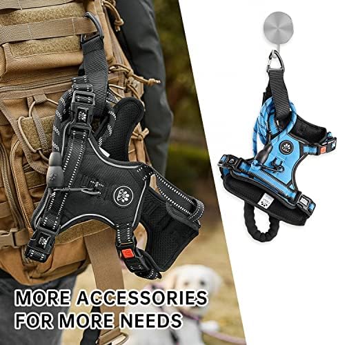NESTROAD Dog Harness for Small Sized Dog, No Pull Dog Vest Harness Set - Image 6