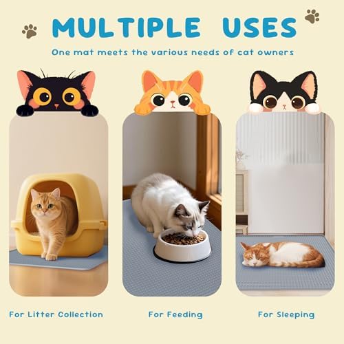 Cat Litter Mat, Silicone Litter Trapping Mat - Image 6