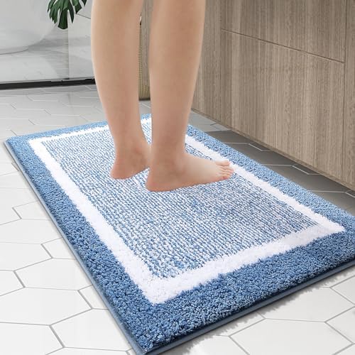 OLANLY Bathroom Runner Rugs 47x24, Long Bath Mats - Image 7