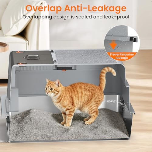 XXXXL Stainless Steel Litter Box - Image 4