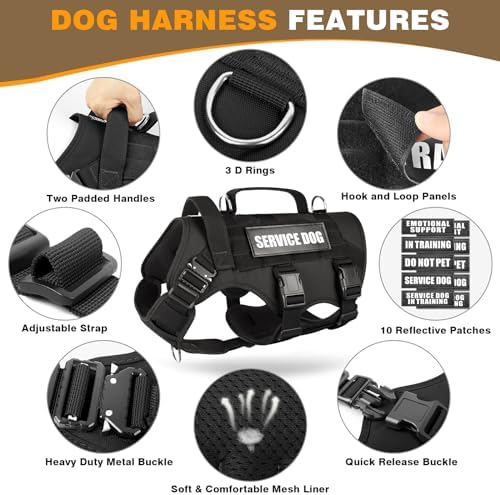 WINSEE Service Dog Vest Harness - Image 3