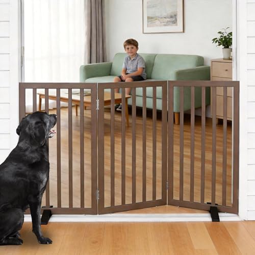 ZJSF Freestanding Indoor Dog Gate by ZJSF