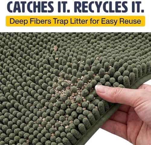 Muddy Mat® | Cat Litter Mat Runner 24"x60", Litter Trapping Mat, Super - Image 4