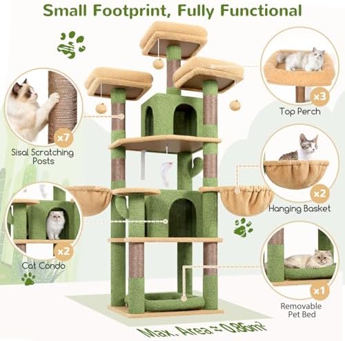 Globlazer Big XL Cactus Cat Tower - Image 4