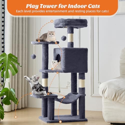 Sweetcrispy 44 Inch Cat Tree Tower - Image 2