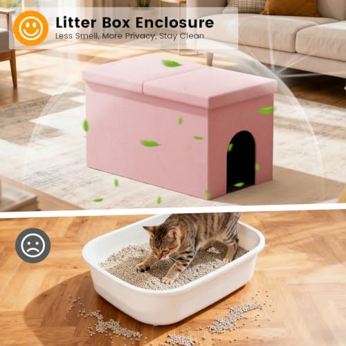 3-in-1 Cat Litter Box Enclosure - Image 2