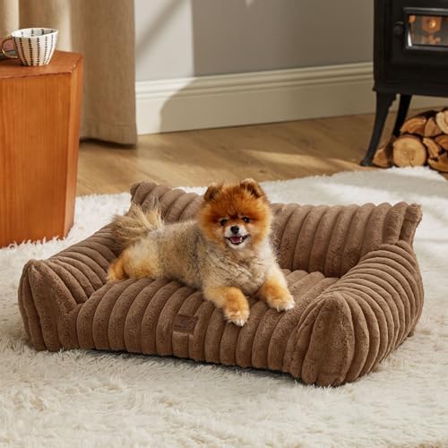 Bedsure ComfyFleece® Shown on TV Fluffy Dog Couch by BEDSURE