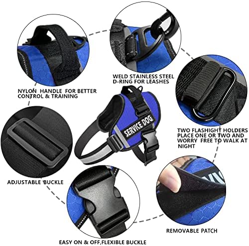 JSXD Dog Harness, No-Pull Service Dog Harness - Image 2