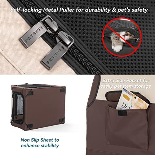 PETSFIT Soft Dog Crate, Travel Dog Crate - Image 6