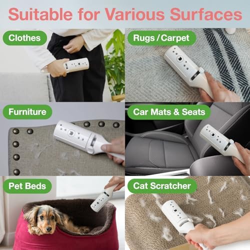 Necoichi Purrfection Neat & Easy Cat Hair Pet Hair Remover, Textured - Image 4