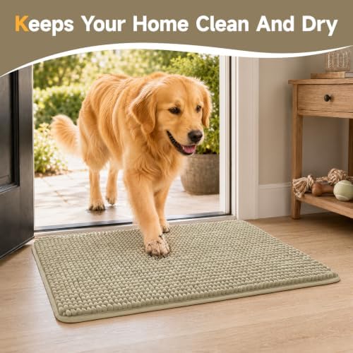 Ophanie Beige Door Mat Runner 60x36, Muddy Mats - Image 4