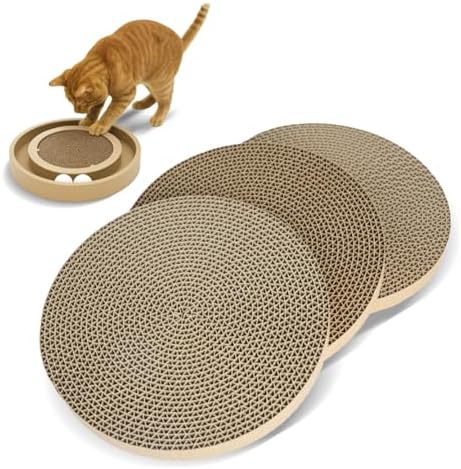 Catify Spin n' Scratch Cat Scratch Pad Refill by BestPetSuppliesLLC