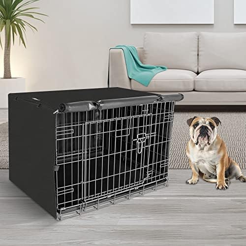 Seiyierr Dog Crate Cover, 36 Inch Dogs Kennel Covers - Image 6