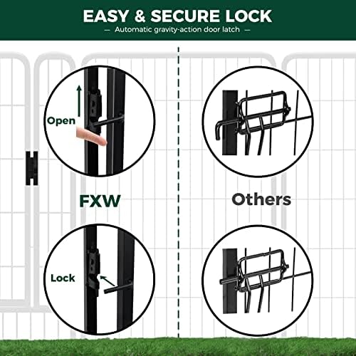 FXW Rollick Dog Playpen, Yard & RV Camping, 24 Panels - Image 5