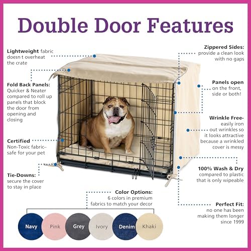 Pet Dreams Dog Crate Cover, XX Large - Image 4