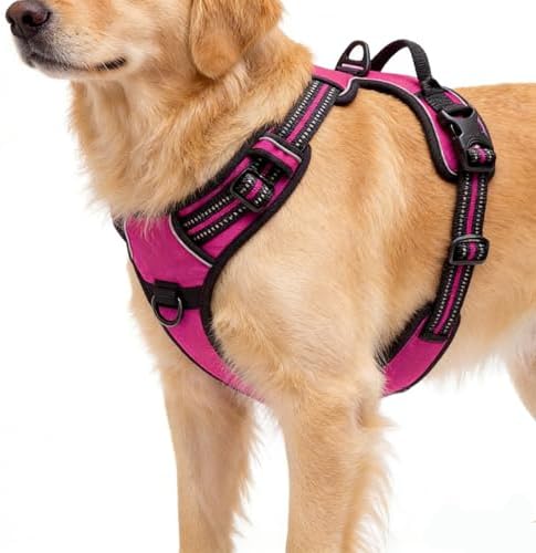 Hot Pink No-Pull Dog Harness - Image 4