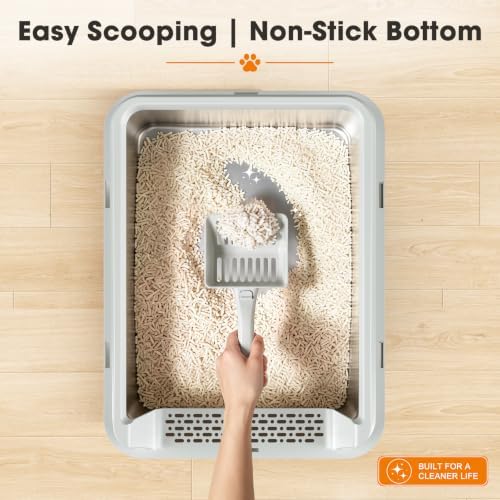 AIPERRO Stainless Steel Litter Box - Image 6