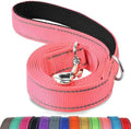 Joytale Reflective Dog Leash for Medium & Large Dogs, 5 FT x 1", Neon Pink by Joytale
