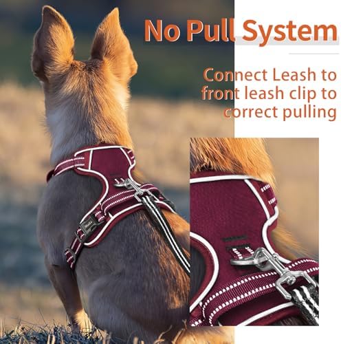 HEELE Dog Harness for Medium Dogs No Pull Dog Vest Harness - Image 5