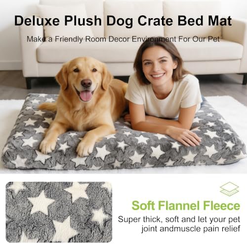 Orthopedic Dog Bed for Large Dogs, Washable Dog Mat - Image 2