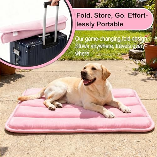 pobopobo Dog Crate Pad, Ultra Soft & Anti-Slip Kennel Mat, Secure Fit - Image 5