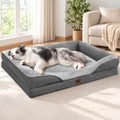 EHEYCIGA Orthopedic XL Dog Bed for Large Dog, Memory Foam Dog Couch by EHEYCIGA