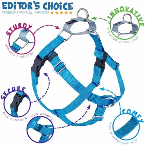 2 Hounds Design Freedom No Pull Dog Harness, 1 inch XXL - Image 4