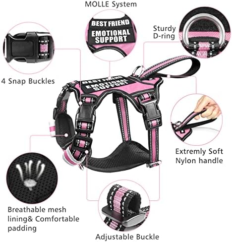 WINSEE Service Dog Vest No Pull Dog Harness - Image 3