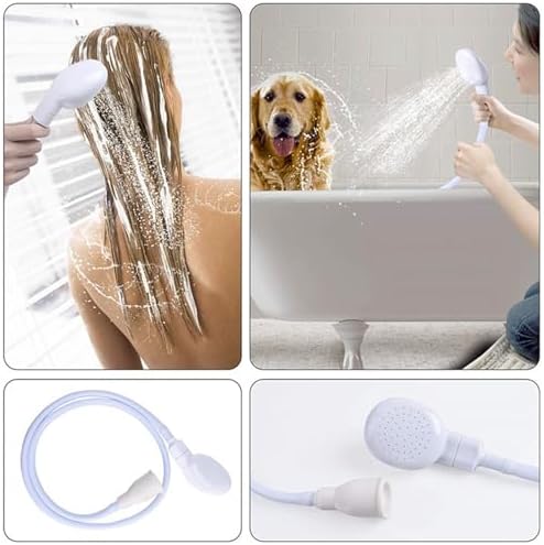 3m/9.84ft Sink Spray Rubber Hose Portable Sink Hose Faucet Sprayer Shampoo - Image 4