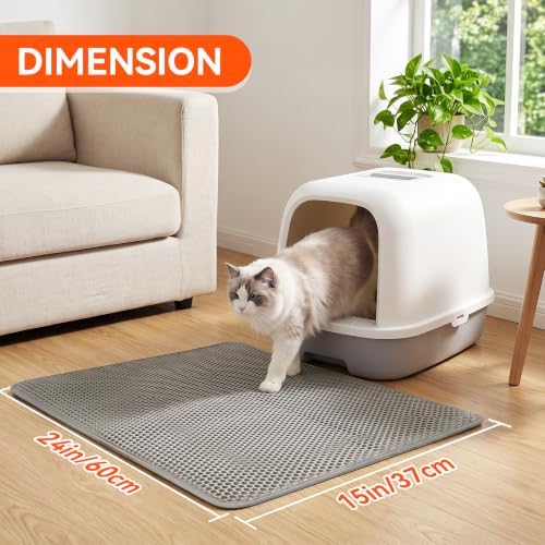 Cat Litter Mat, Double Layer Litter Trapping Mat - Image 2