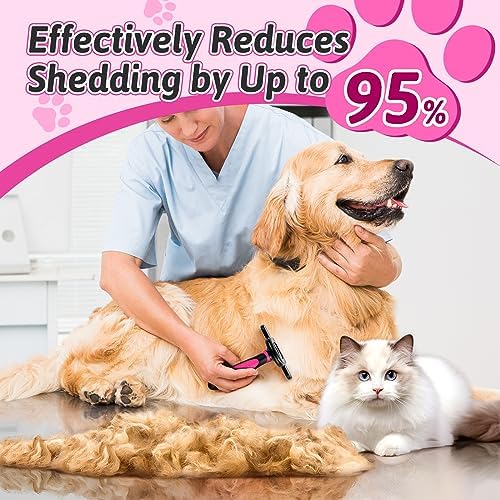 MIU COLOR Long Hair Pet Grooming Brush - Image 3