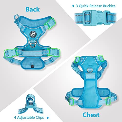 PoyPet No Pull Dog Harness, Reflective Vest - Image 3