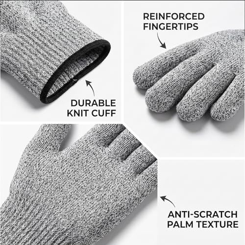 QYANGG Cat Grooming Gloves, Ultra-Flexible Pet Handling Sleeves: 15.7” - Image 3
